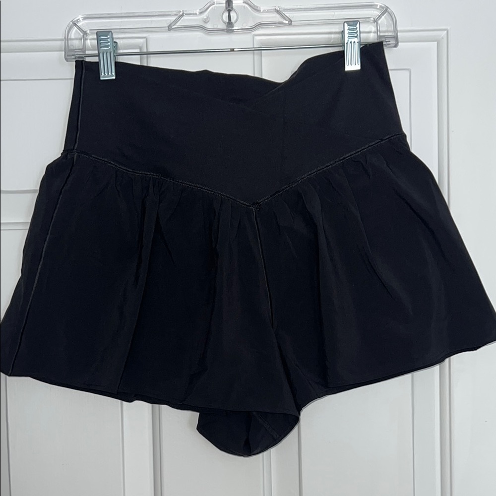 Aerie Black High Waist Shorts